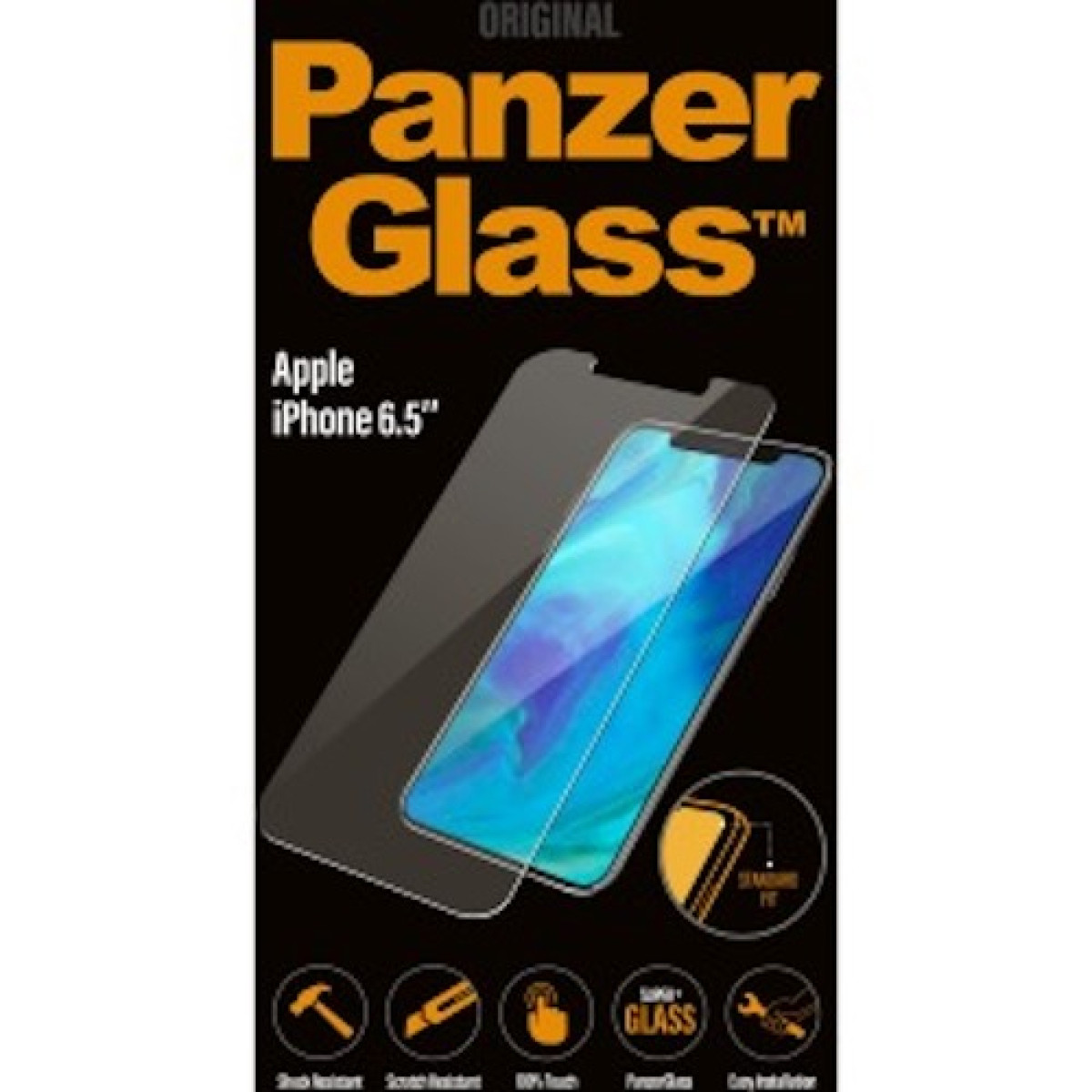Stol Derfra År Technolec New Genuine Panzer Glass 2639 Apple iPhone XS Max Glass Screen  Protector