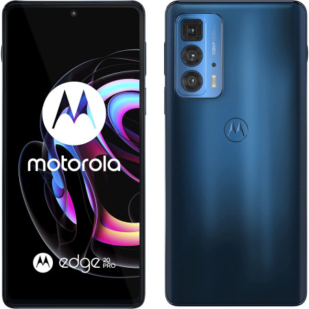 New Motorola Edge 20 Pro 5G Midnight Blue 6.7" 256GB 12GB Andriod 11 SIM Free UK