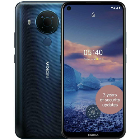 New Nokia 5.4 Blue 6.39" 64GB Dual SIM 4G Android 10 Sim Free Unlocked