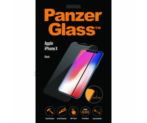 Genuine Panzer Glass 2623 Apple iPhone XS Premium Glass Screen Protector Black