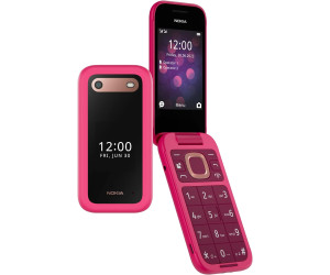 Nokia 2660 Flip Feature Phone Pink 2.8" 32GB LTE 4G Sim Free Unlocked