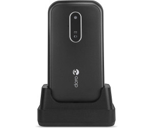 Doro 6620 2.8" 3G Black Clamshell Big Button Mobile Seniors SOS Phone