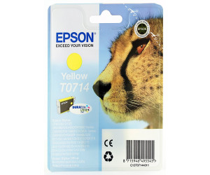 Epson Original T0714 Durabrite Yellow Ink Cartridge
